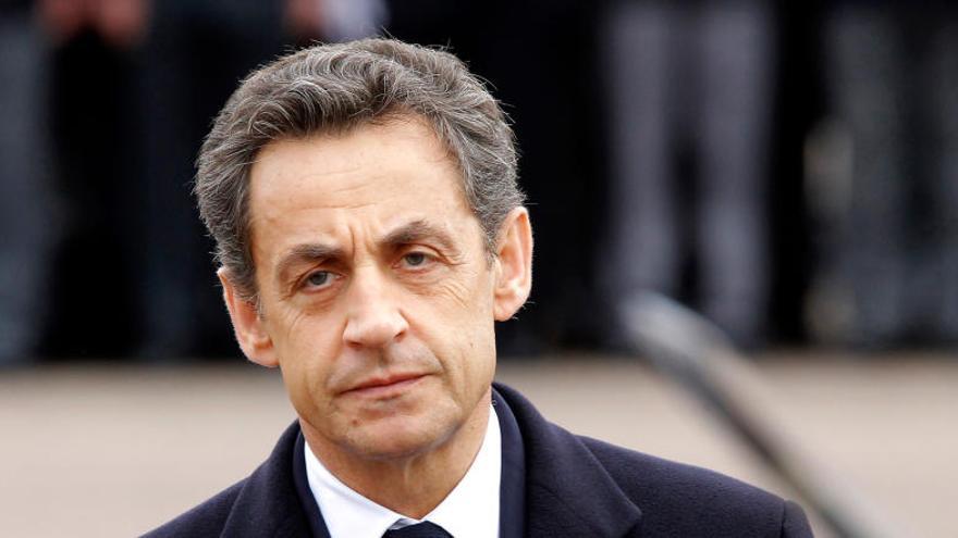 L&#039;expresident de França Nicolas Sarkozy
