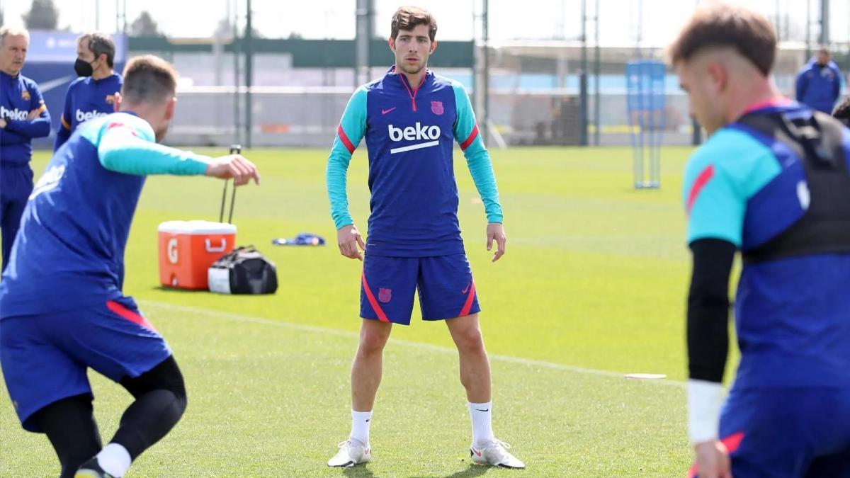 Así ha sido el entrenamiento del FC Barcelona