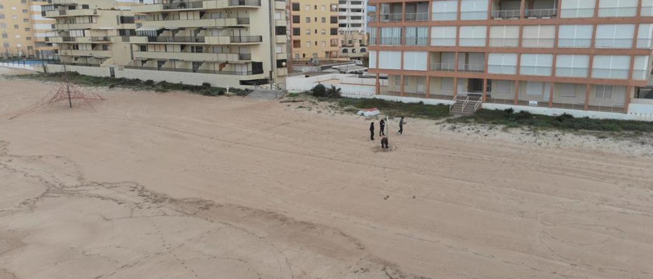 Tavernes vigila con un dron para localizar a quien se salte las medidas de la cuarentena