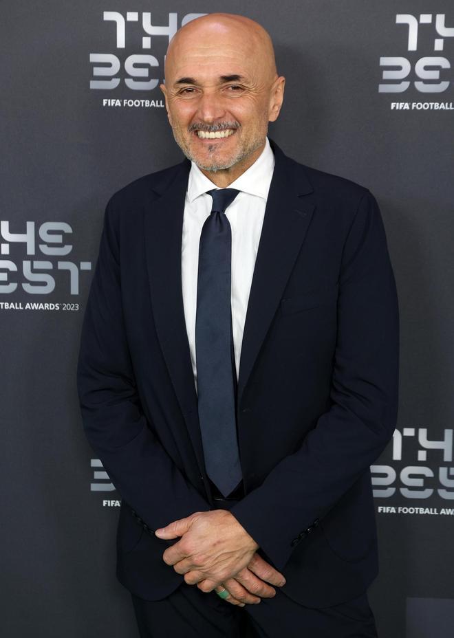 La alfombra roja de los premios The Best FIFA 2023. Luciano Spalletti, entrenador  EFE/EPA/NEIL HALL