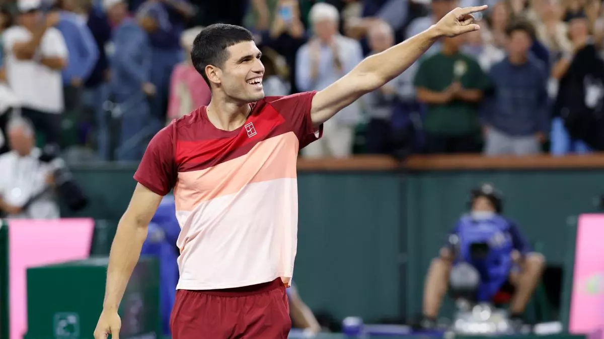 Alcaraz - Dimitrov: horario, canal y dónde ver por TV el Masters 1.000 de Indian Wells