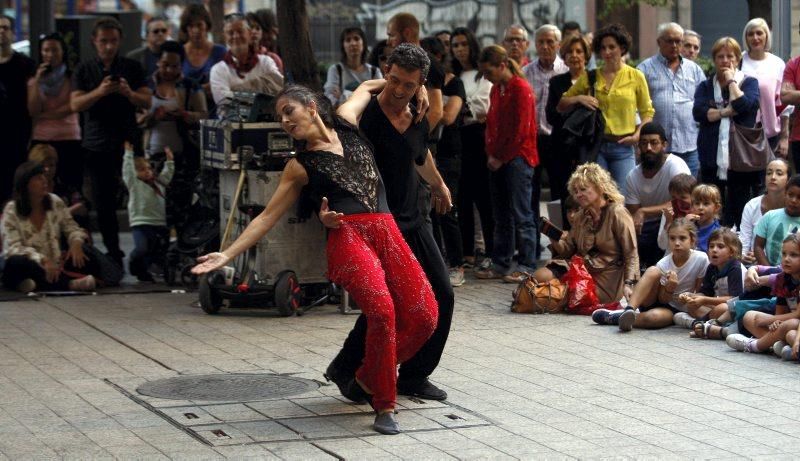 Danza en la plaza de San Roque