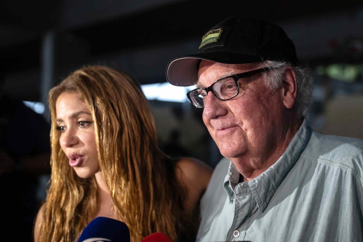 Les imatges de la visita de Shakira a la zona afectada pel terratrèmol de Colòmbia
