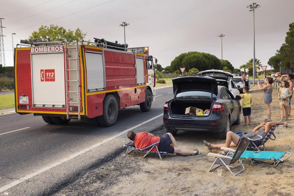 Incendio en Huelva