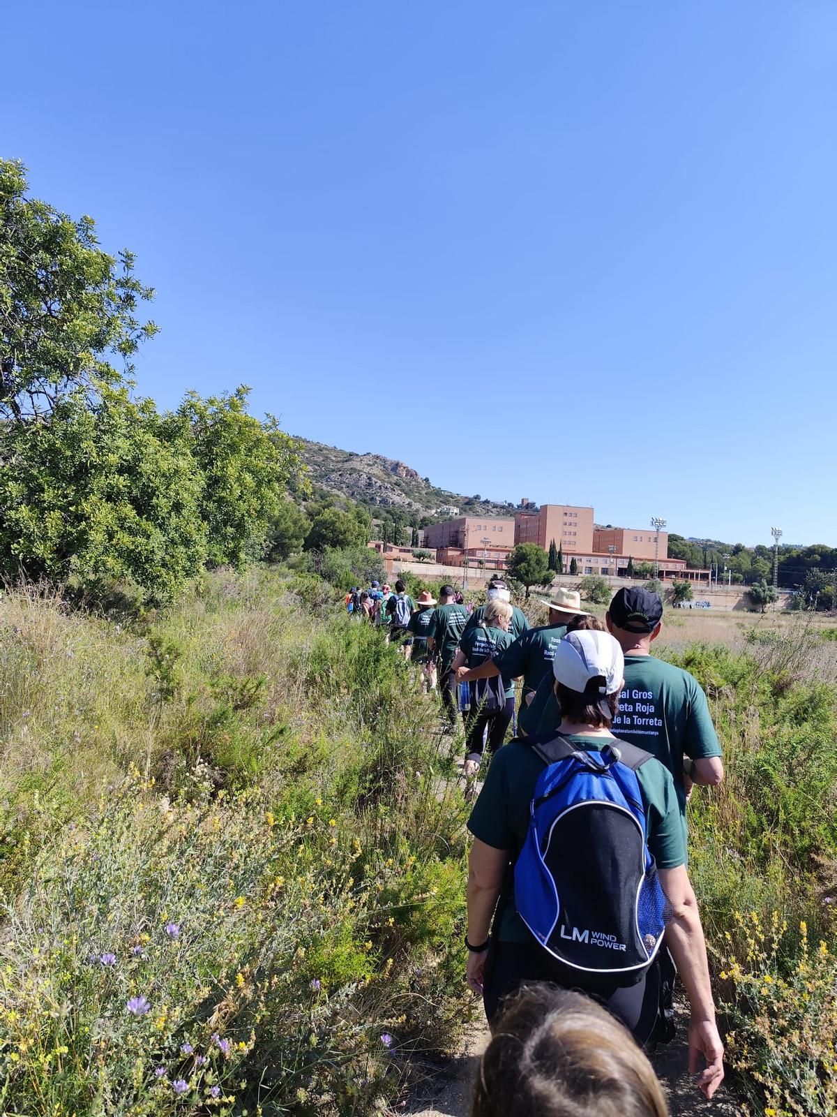 La iniciativa ha estat organitzada per les associacions veïnals del Racó de la Torreta, Penyeta Roja i Tossal Gros.