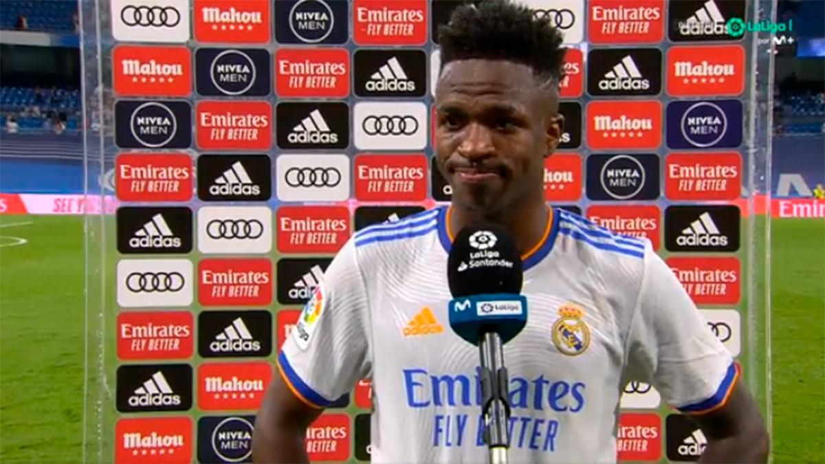 Vinicius: "La conexión con Benzema ha sido muy buena toda la temporada"