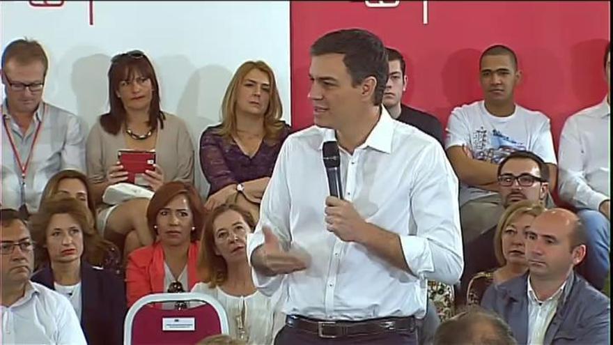 Sánchez: &quot;Soria ha enseñado el camino a Mariano Rajoy&quot;