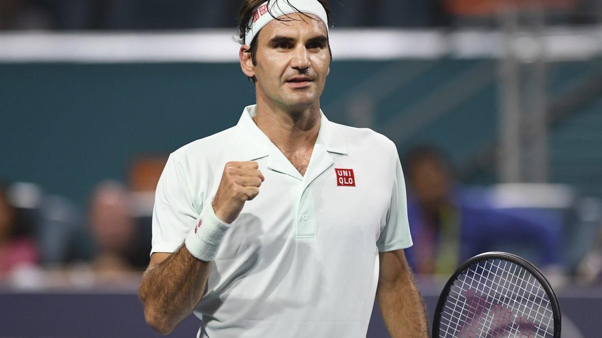 Roger Federer miami open tennis