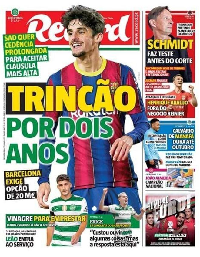 Las portadas de la prensa deportiva de hoy