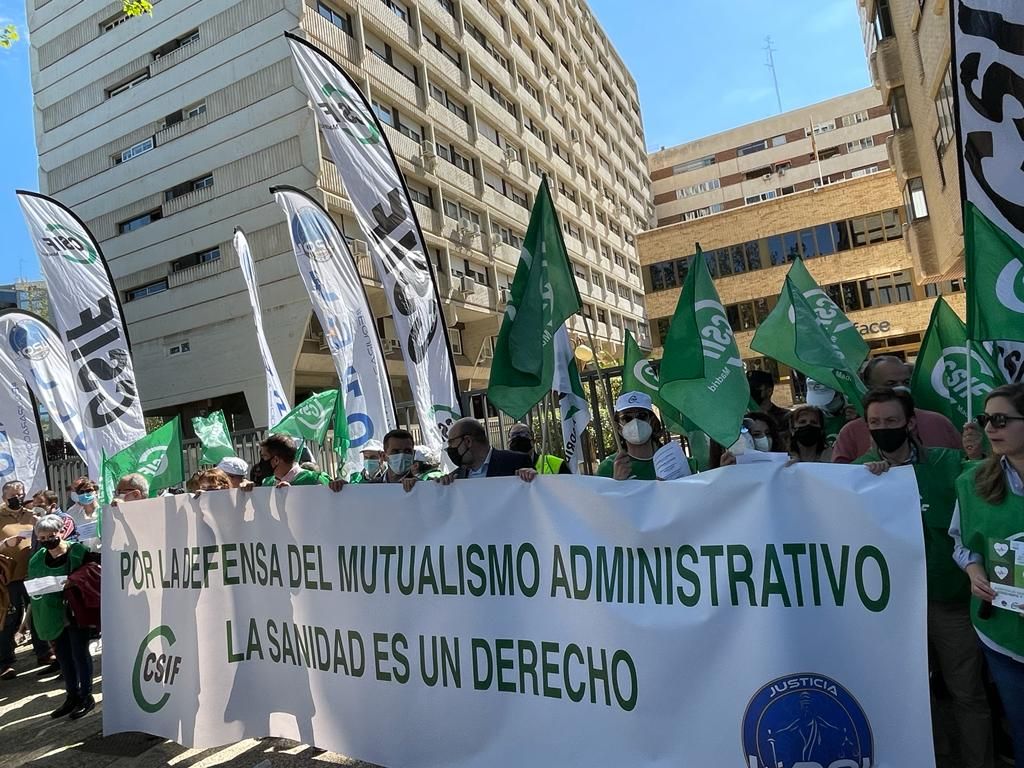 Concentración de mutualistas en Madrid