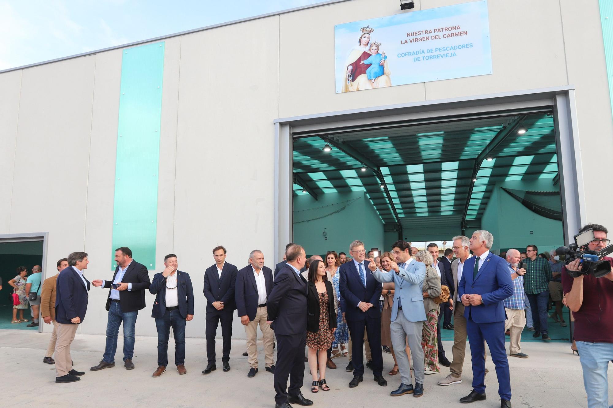 Inauguración nueva lonja de Torrevieja