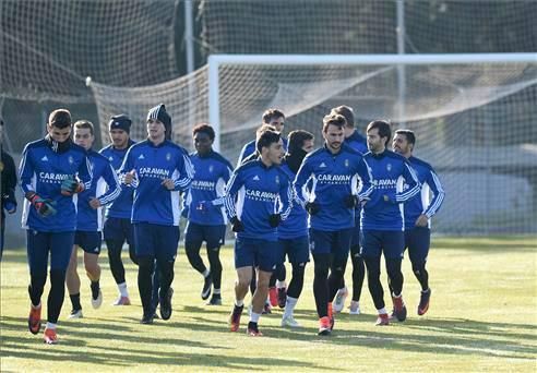 Entrenamiento del Real Zaragoza