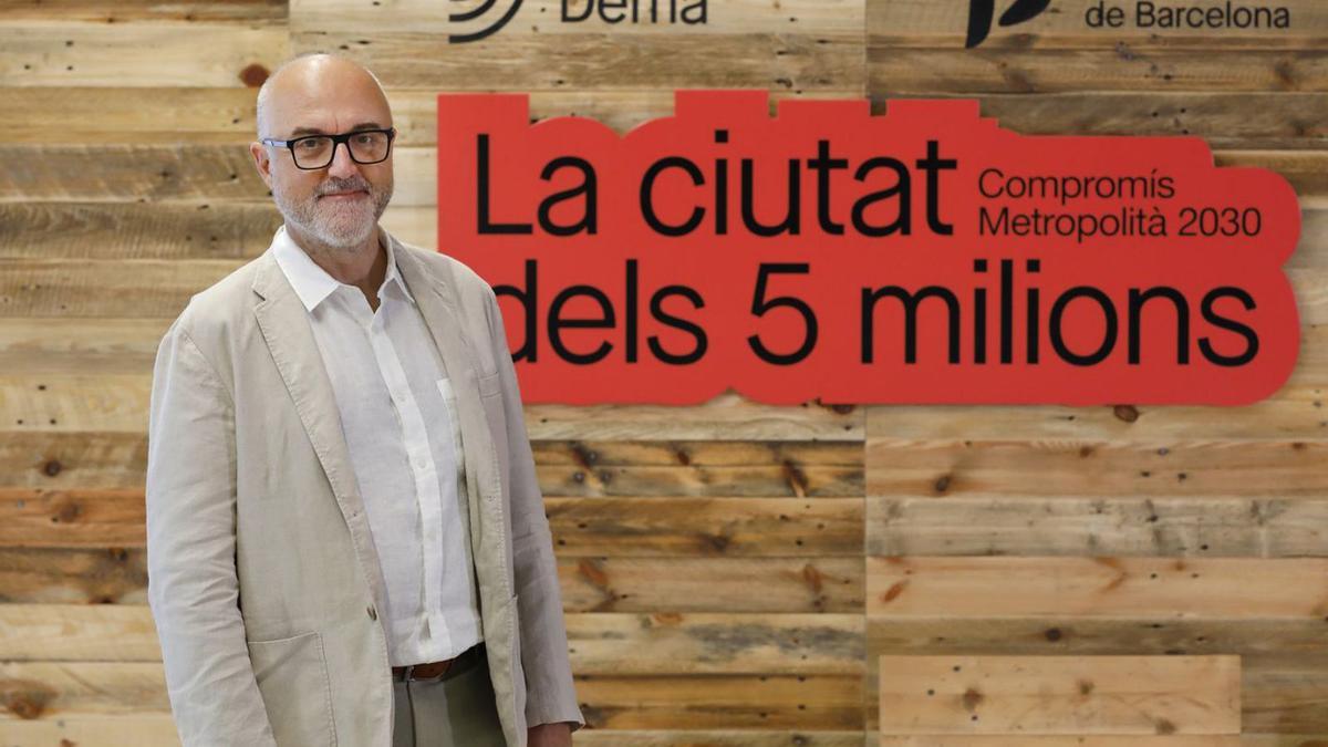 Oriol Estela, coordinador general del Pla Estratègic Metropolità de Barcelona. | PEMB