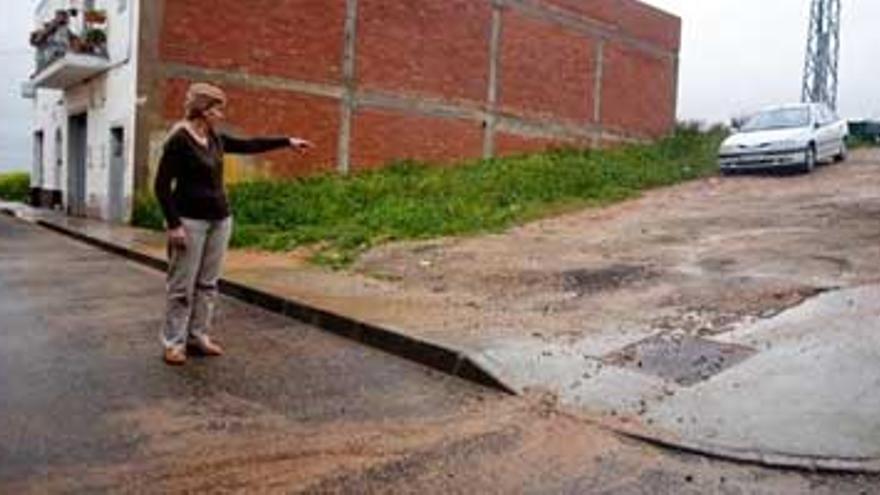 El Cerro de San Miguel espera que se remate la obra de urbanización