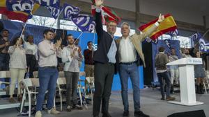 Alberto Núñez Feijóo cierra la campaña vasca en Vitoria