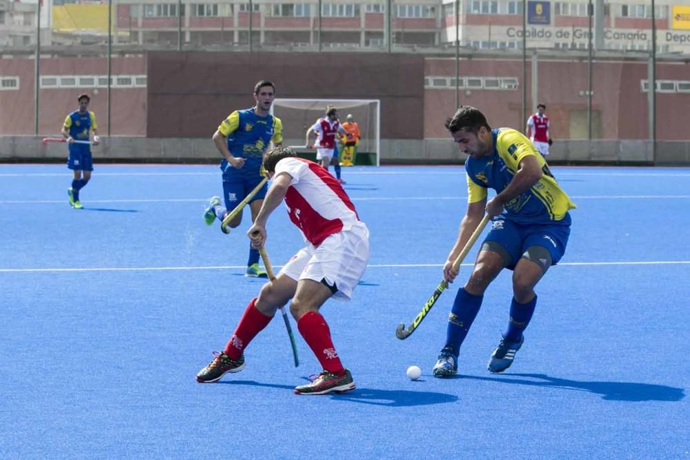 Partido de hockey entre Taburiente y Terrassa