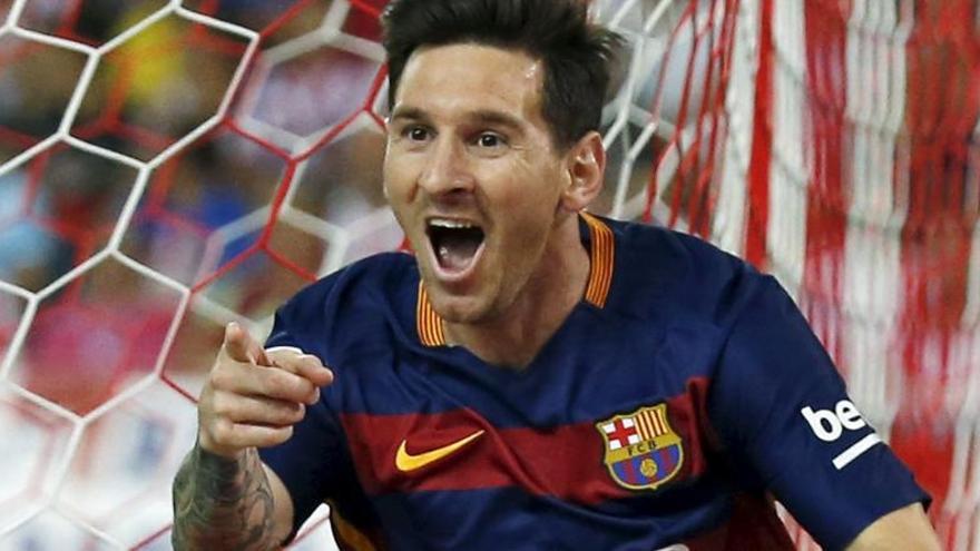 Messi celebrant un gol