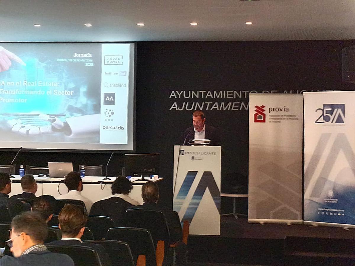 Un momento de la jornada celebrada por Provia.