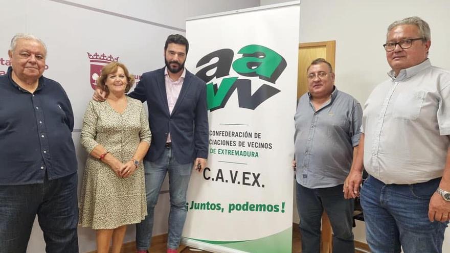 La confederación regional de asociaciones de vecinos, en Plasencia