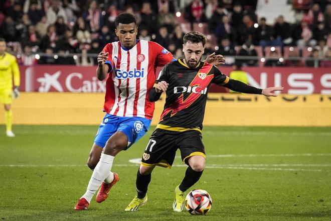 Copa del Rey. Octavos. Girona - Rayo Vallecano, en imágenes