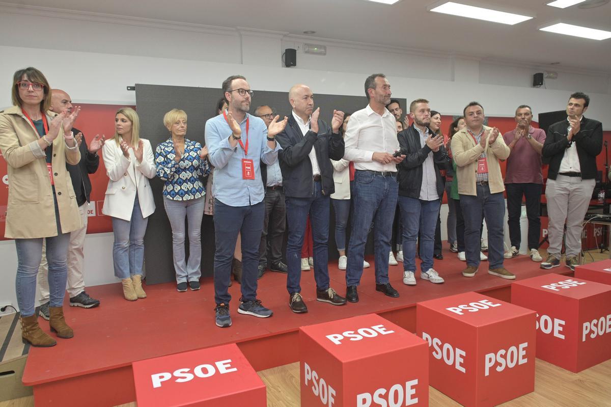 El PSOE, la noche del 28M