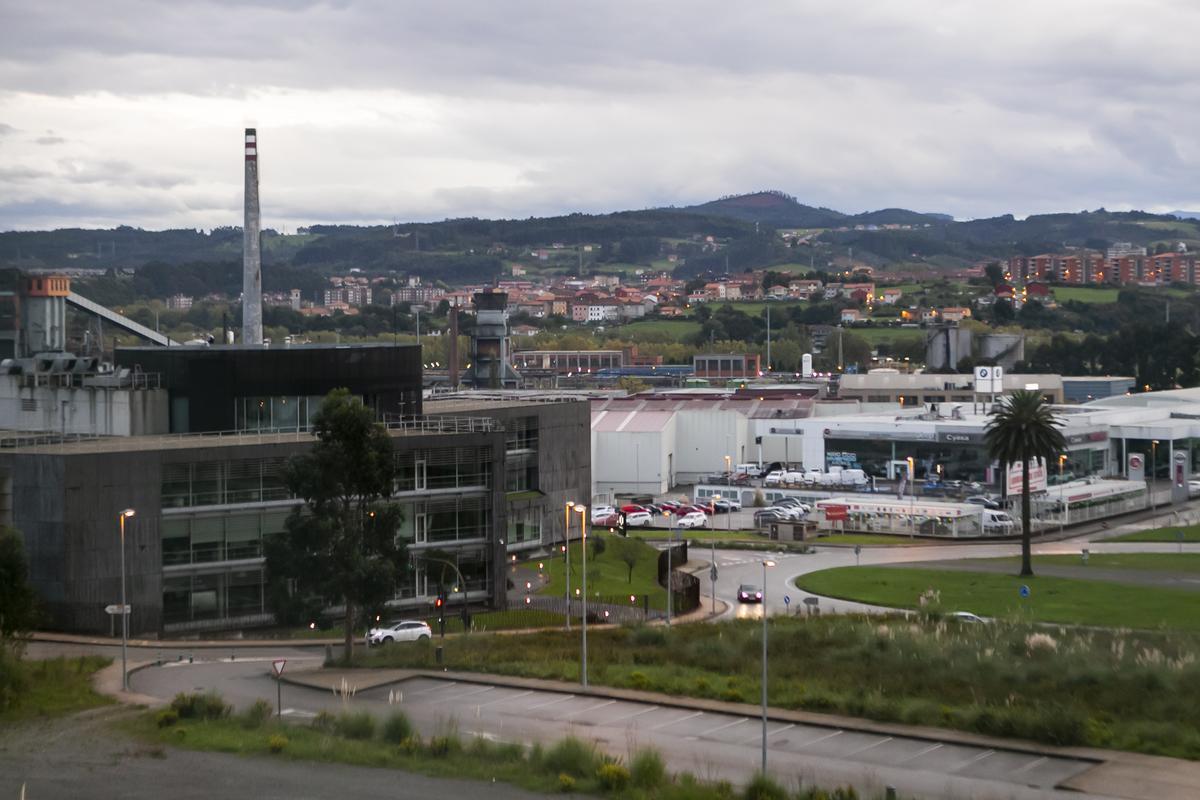 VISTA GENERAL DEL PARQUE EMPRESARIAL PRINCIPADO DE ASTURIAS (PEPA)