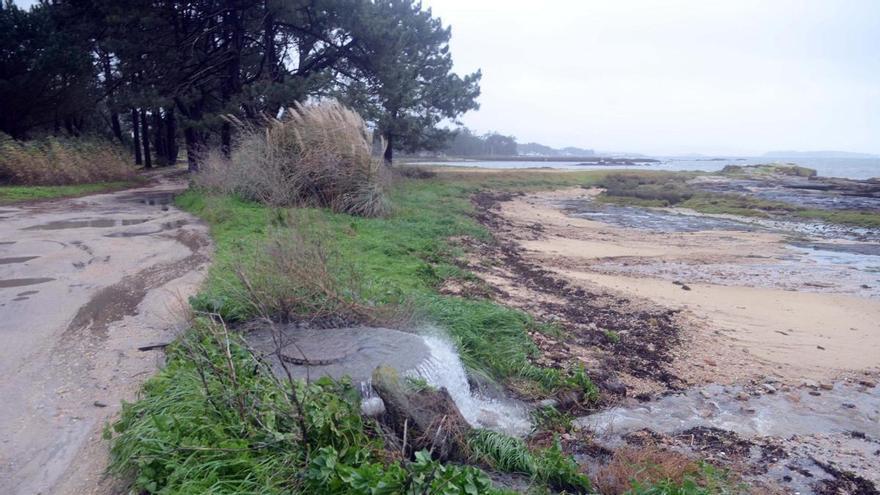 Augas justifica el nuevo colector en el deficiente estado de la red en Vilanova