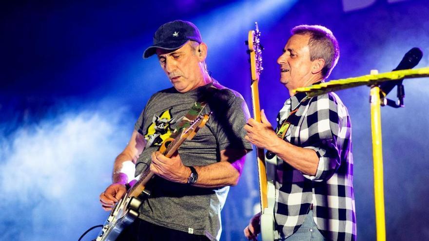 Ramón Blanco (izquierda) con Olegario Méndez. |