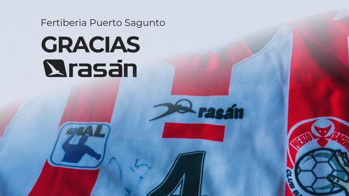 Anuncio del Fertiberia del fin de la colaboración con Rasán.