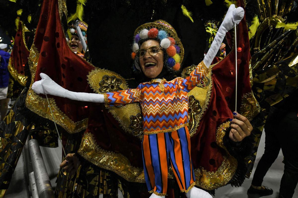 El carnaval de Sao Paulo recupera el esplendor tras la pandemia