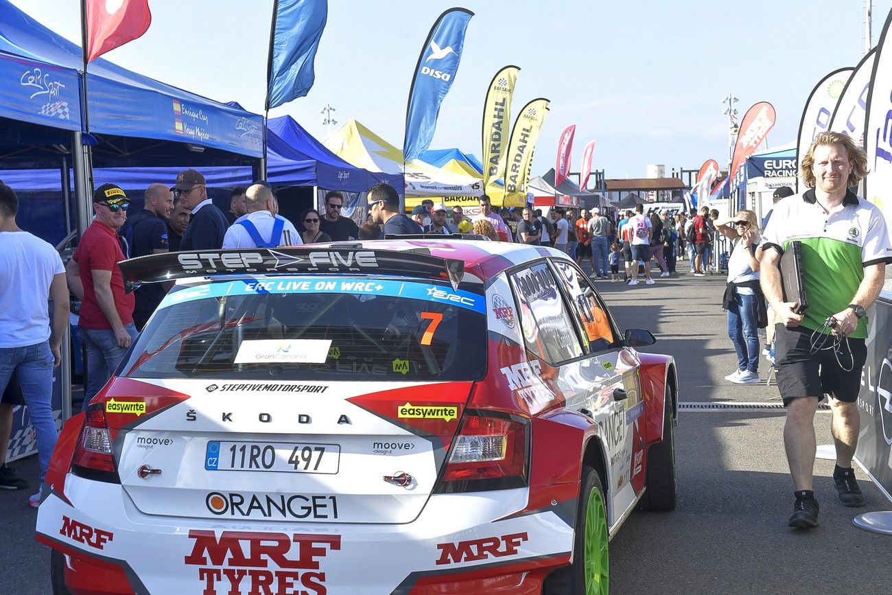 Tramo espectáculo del Rally Islas Canarias