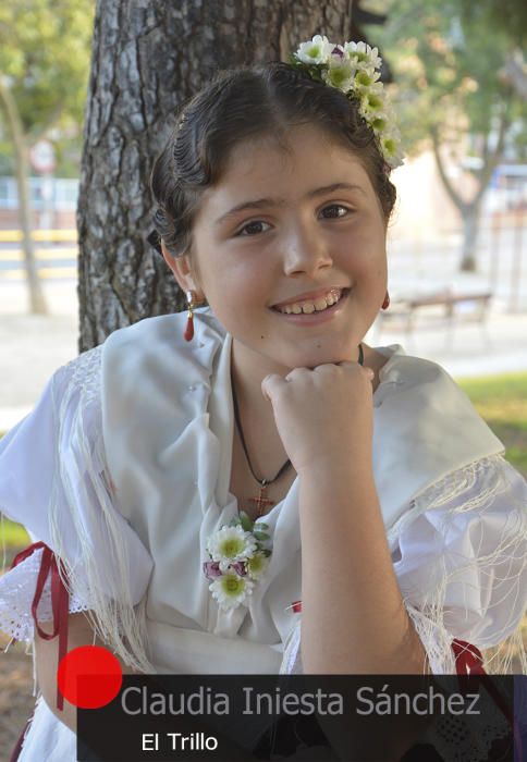 Candidatas a Reina Infantil de la Huerta 2018