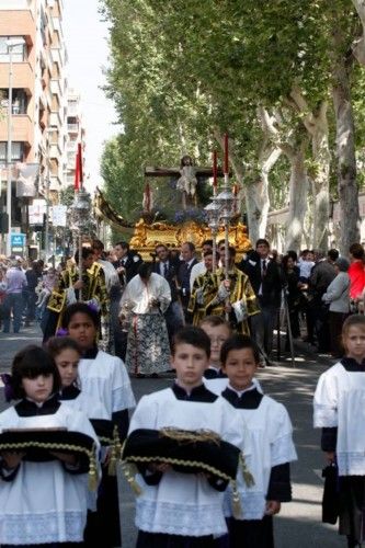 Encuentro del Cristo de Santa Clara y la Virgen de la Soledad