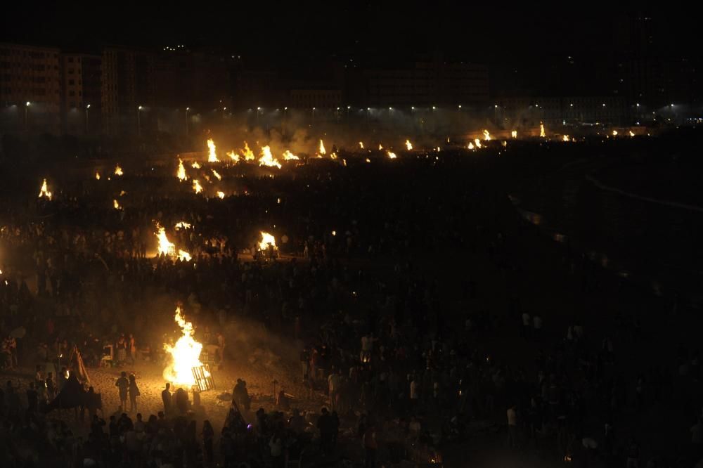 Las hogueras de San Juan 2016 A Coruña