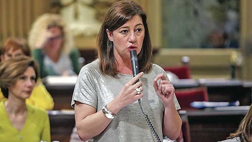 La presidenta del Govern y líder del PSIB, Francina Armengol.