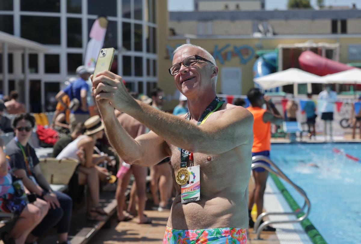 Las competiciones de natación de hoy de los Gay Games