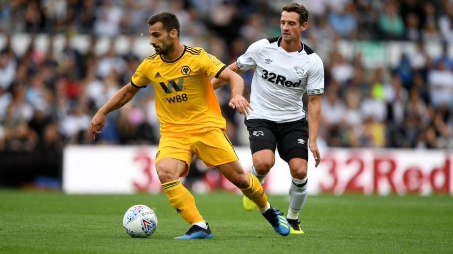 Jonny, durante un partido con los &#039;Wolves&#039; // FdV