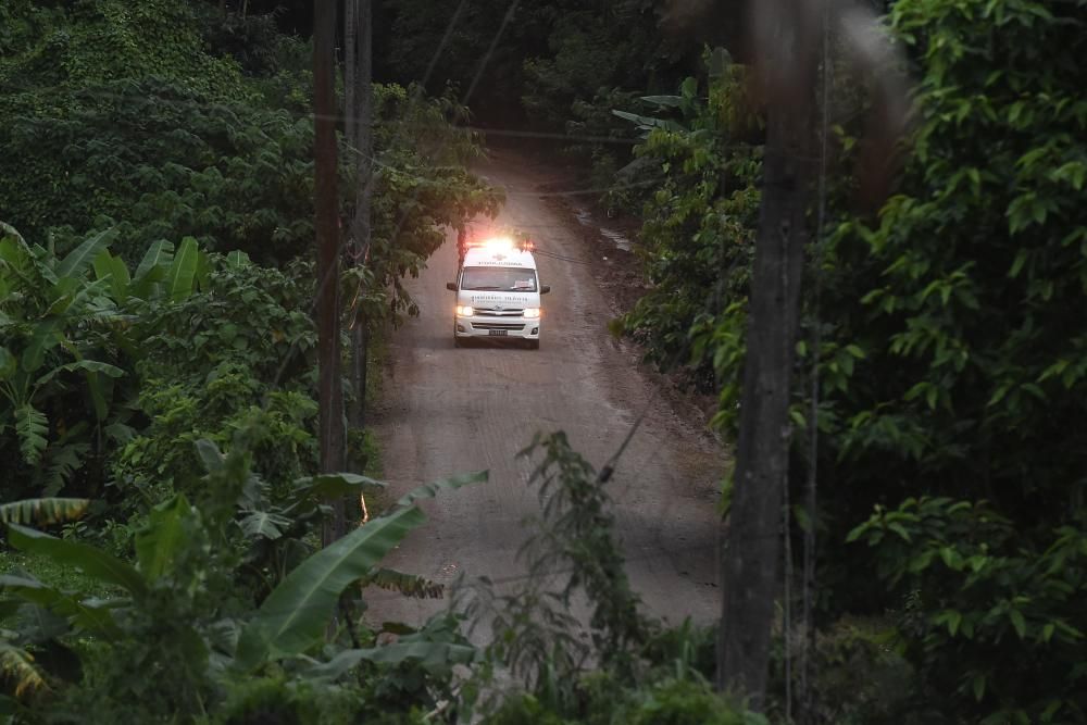 El rescate de los niños de Tailandia, en imágenes