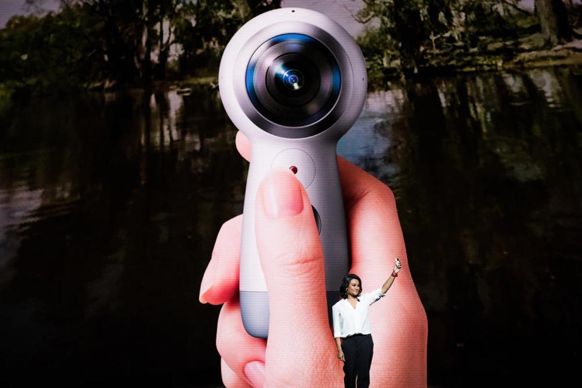 La nueva cámara Gear 360.
