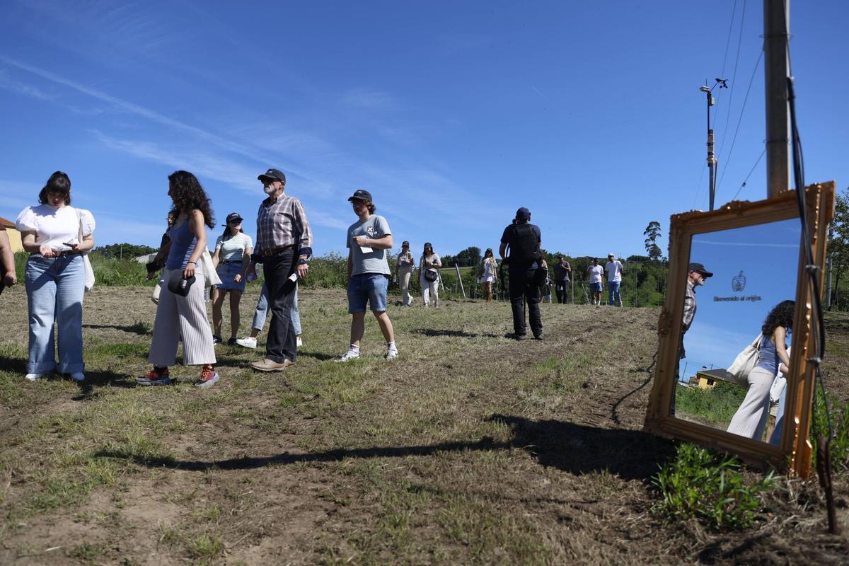 EN IMÁGENES: La Finca Gallinal abres sus puertas al "sidroturismos": una pumarada de 40 hectáreas y 20.000 manzanos