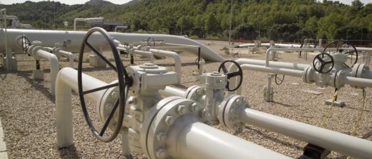 Imagen de un centro de transporte de gas como el que se ubica en Montesa. | ENAGÁS