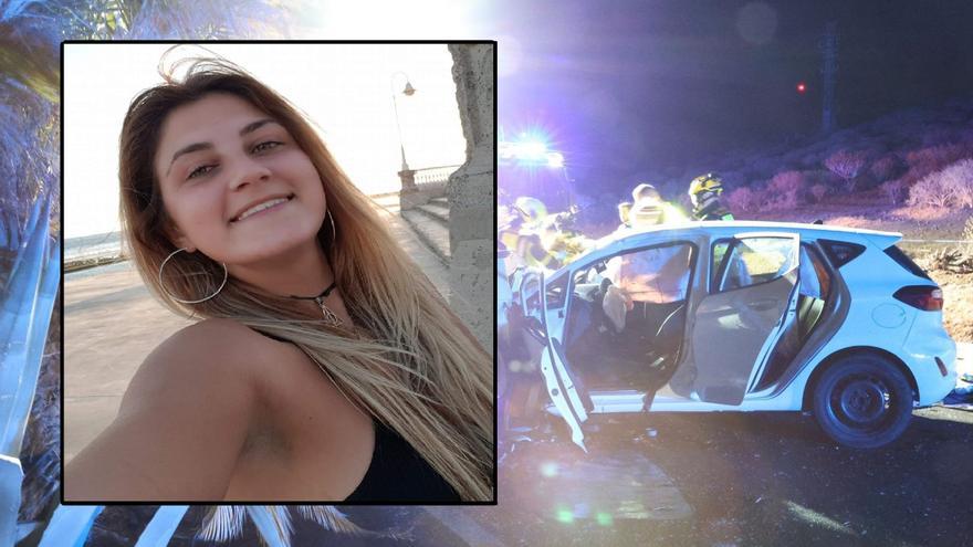 Muere una de las jóvenes heridas en el accidente frontal de Agüimes