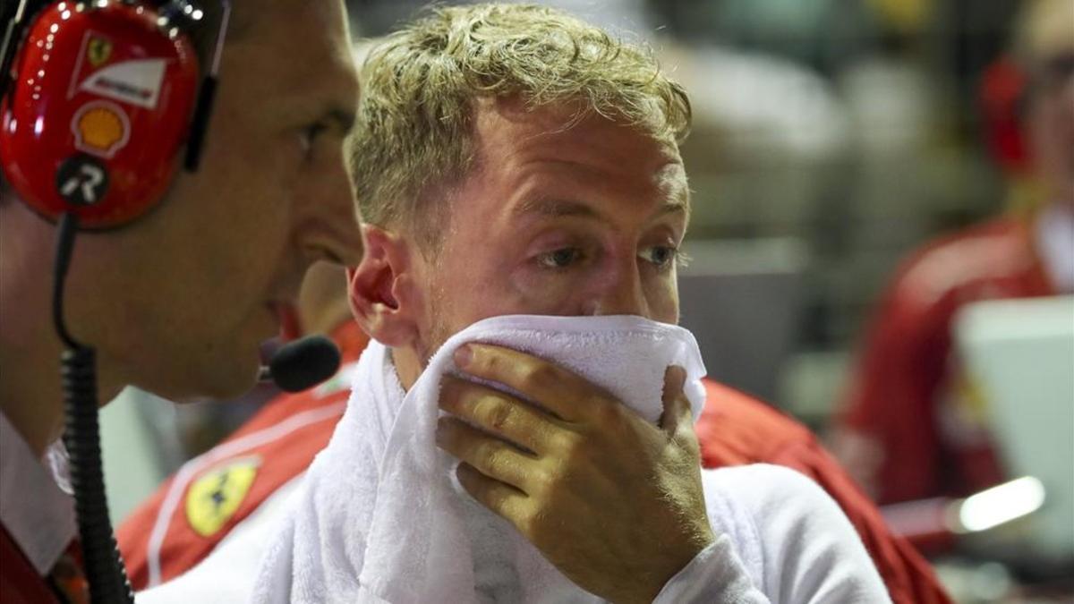 Vettel ha pagado caro su error en Singapur