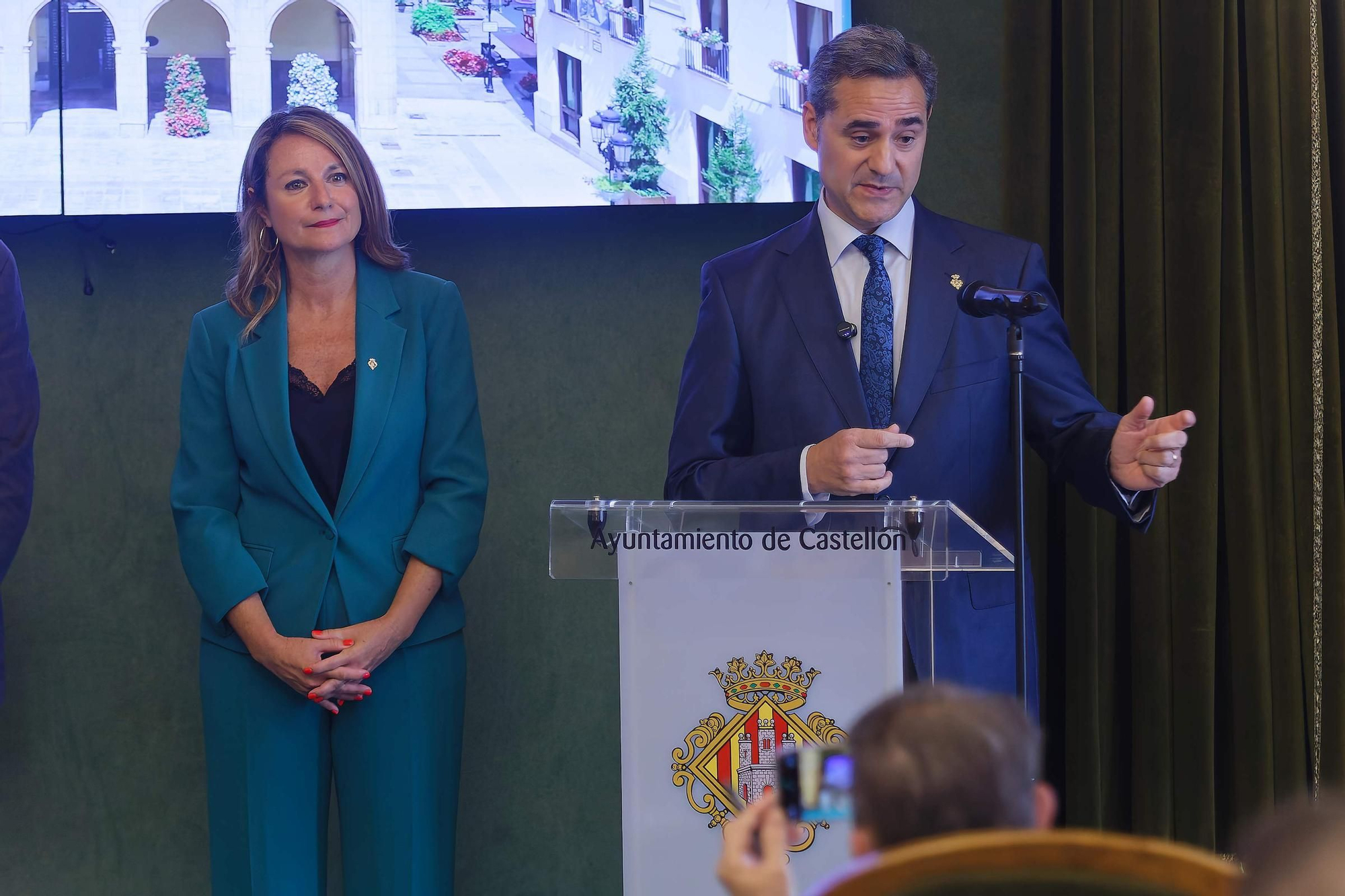 Todas las imagenes del balance de mitad de legislatura del equipo de gobierno de Castelló