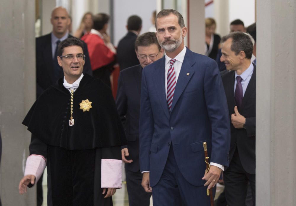 Apertura del curso académico de la Politècnica a cargo de Felipe VI