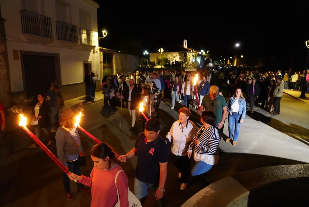 Entrada de la Virgen de la Antigua en Hinojosa