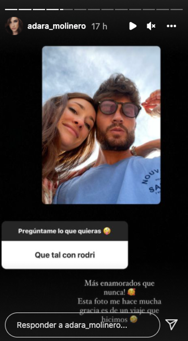 Aadara cuenta cómo le va con Rodri