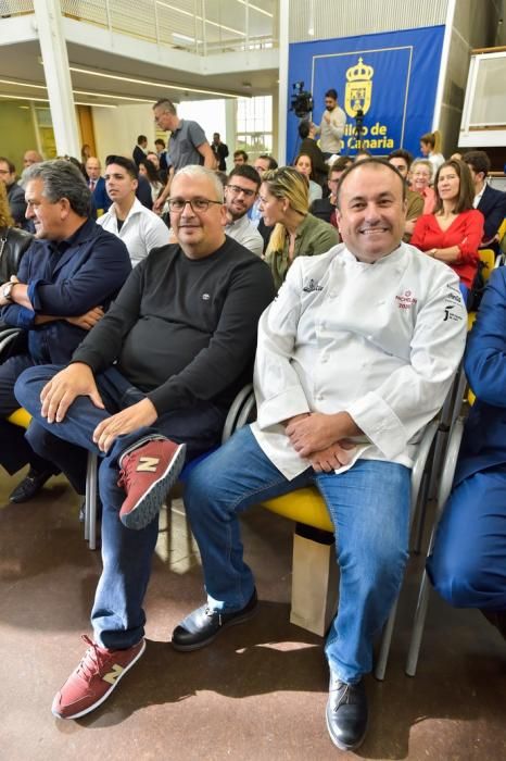 03-12-2019 LAS PALMAS DE GRAN CANARIA. Homenaje a cocineros con estrella Michelín  | 03/12/2019 | Fotógrafo: Andrés Cruz