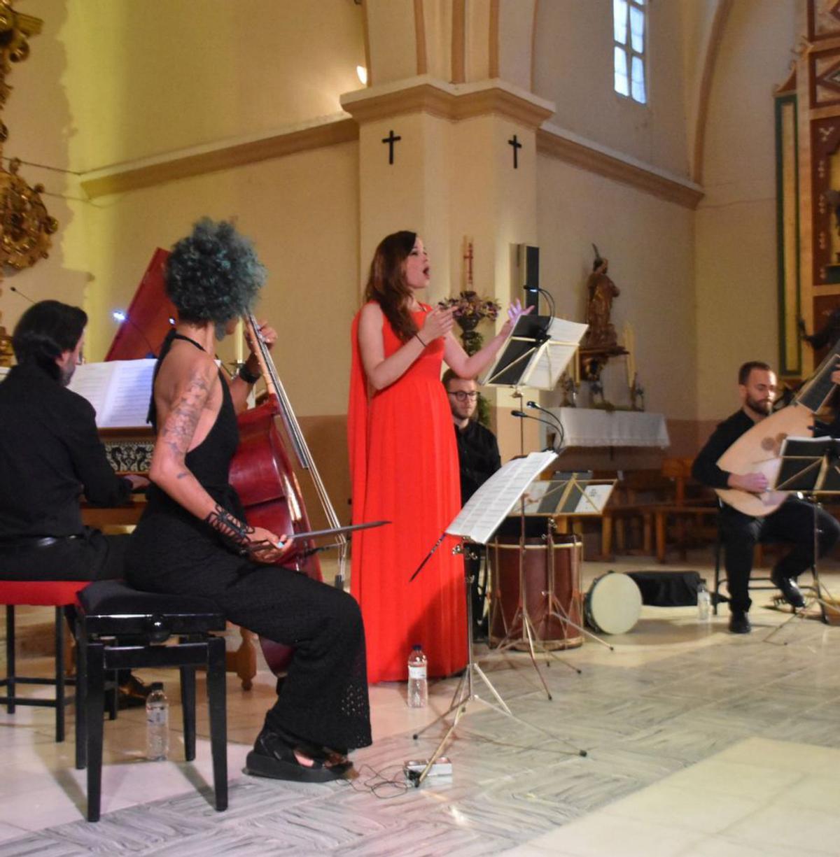 El concierto de Amystis encandiló a su público.  | COMARCA HOYA DE HUESCA