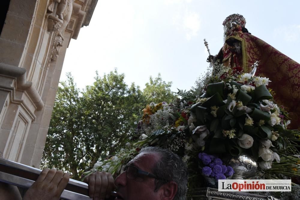 Romería de la Virgen de la Fuensanta: Llegada al S